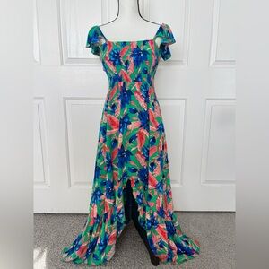 Floral Print Women's Dress